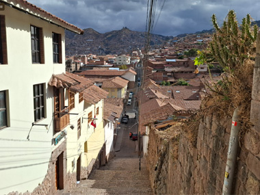 Staircase to San Cristobal viewpoint