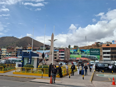 Taxi through Cusco
