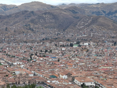 View of Cusco from Saqsayhuaman