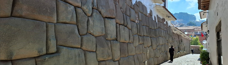 Inca wall in Cuzco