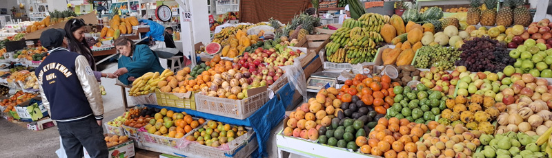 San Blas market in Cusco