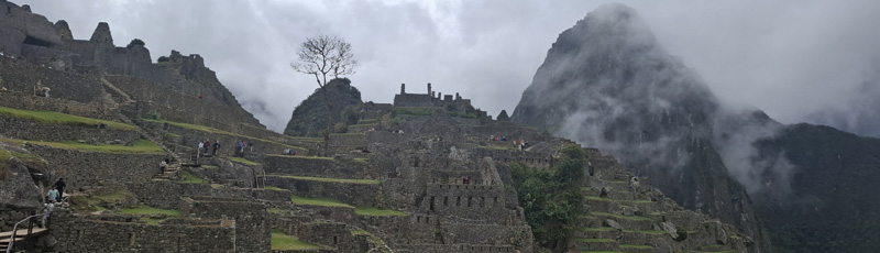 Saliendo d Machu Picchu