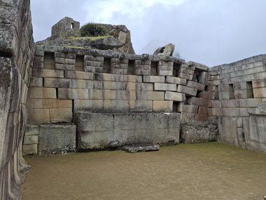 Templo del Sol en Machu Picchu