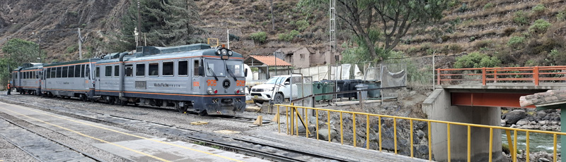 Estaci�n de tren de Ollantaytambo