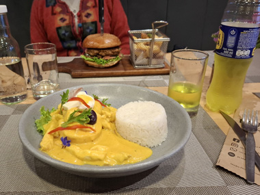 Nuestra comida en El Museo de la papa