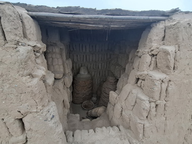 Tumba en Huaca Pucllana