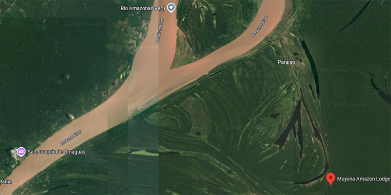 Our location in Amazon