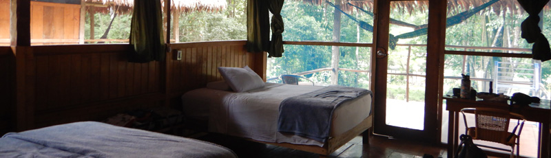 Our room at Muyuna Lodge