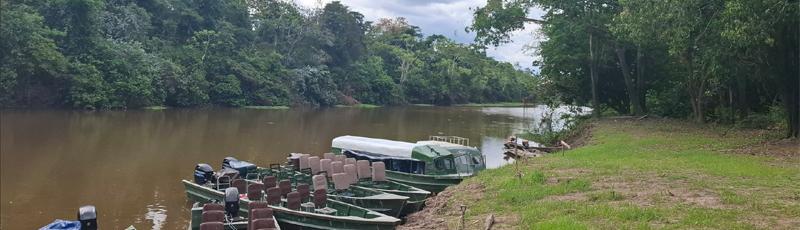 Leaving Muyuna Lodge