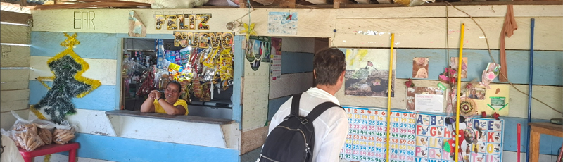 Bar in local village