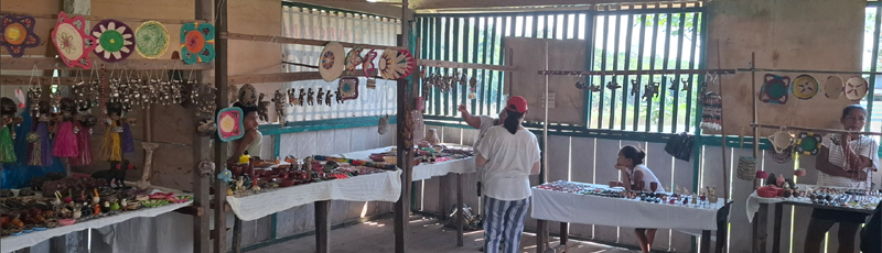 Market in local village