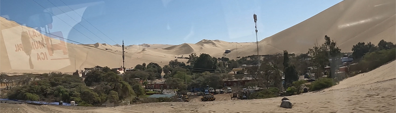 Taxi a Huacachina
