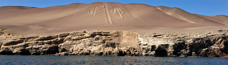 Candelabro en Paracas