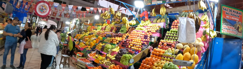 Mercado se San Camilo en Arequipa