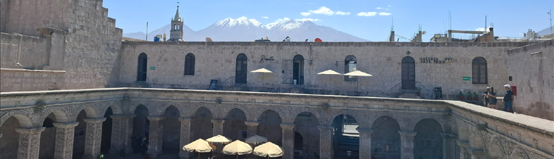 Claustros en Arequipa