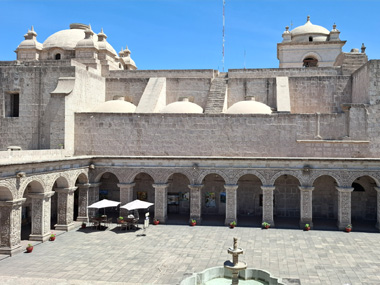 Claustros en Arequipa