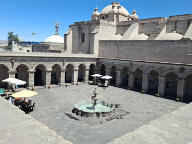 Claustros en Arequipa