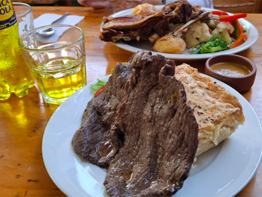 Nuestro almuerzo en San L�zaro