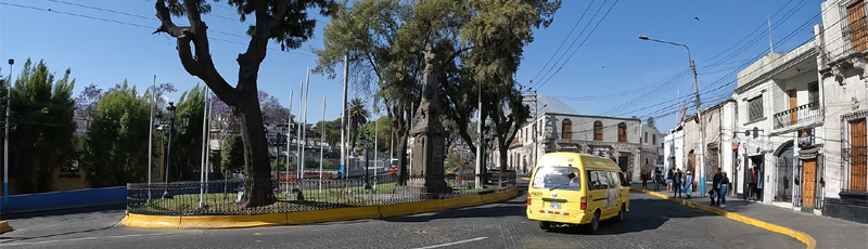 Entrando al barrio de San L�zaro