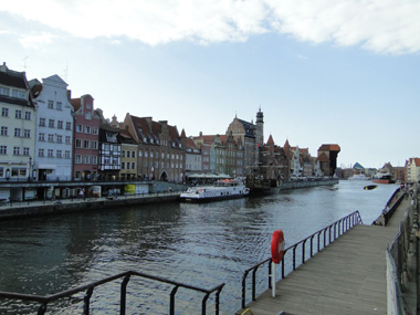 Rio Motlawa in Gdansk