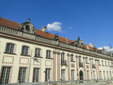 Branicki Palace in Ulica Miodowa