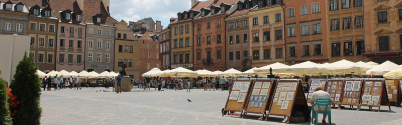 Warsaw'a Old Town Market Place
