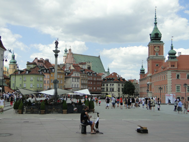 Palace Square in Warsaw