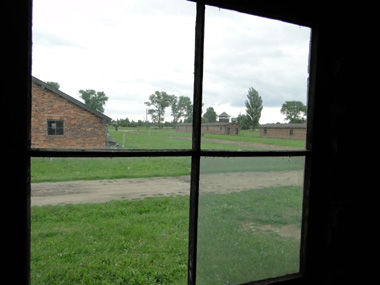 Barracks in Auschwitz