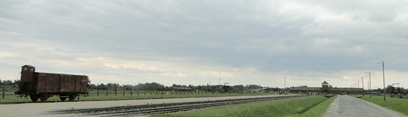 Auschwitz's railway