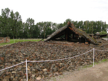 Crematorium in Auschwitz