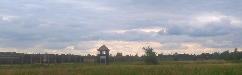 Alambrada exterior de Auschwitz