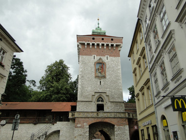 Krakow's wall tower