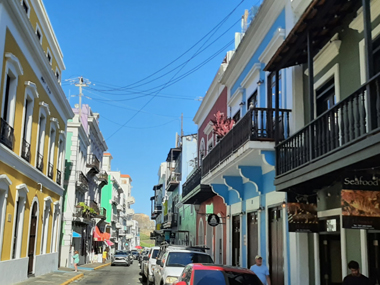 Calle Fortaleza en San Juan