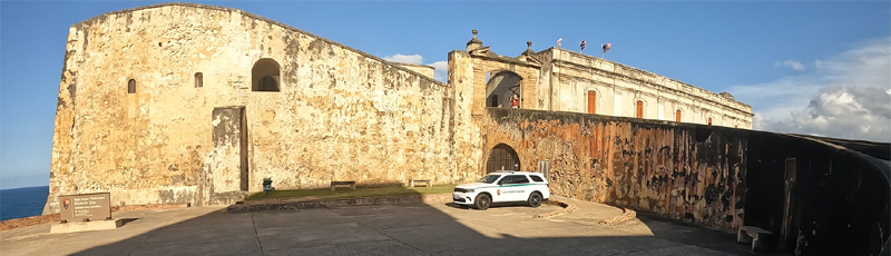 Entrada al Castillo de San Cristbal