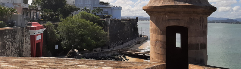 Sentry box in San Juan