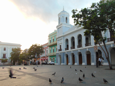 Plaza de Armas in San Juan