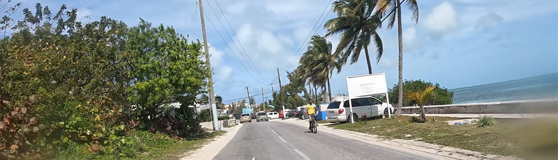 Conduciendo por Bimini