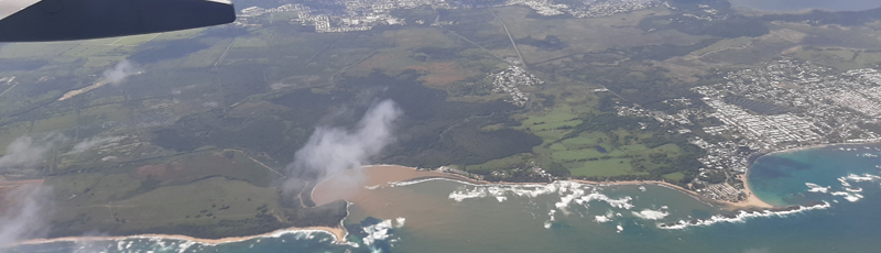 Llegando a Puerto Rico