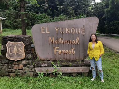 Llegando a El Yunque