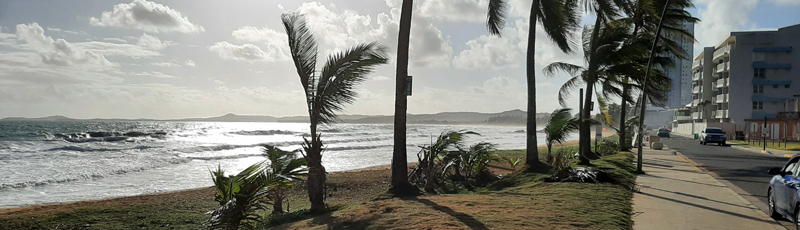 Playa de Luquillo por la maana