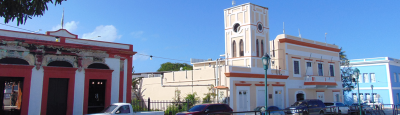 Plaza principal de Vieques