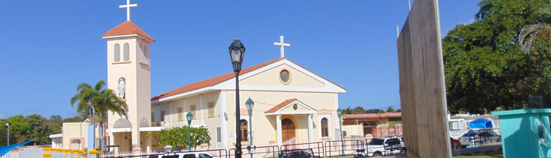 Plaza principal de Vieques