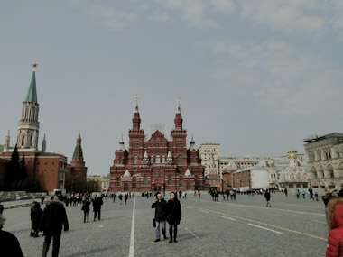 View of Red Sqaure in Moscow