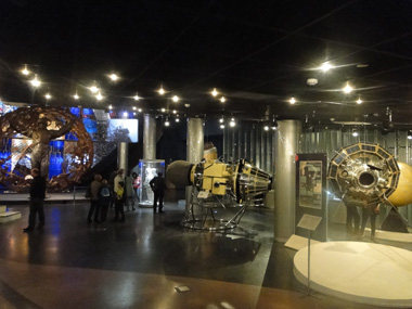 Sala del Museo de la Cosmonautica