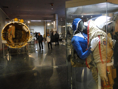Hall in Museum of Cosmonautics