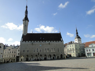 Plaza del Ayuntamiento de Tallin