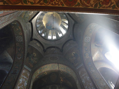 Interior de la Catedral de Peterhof