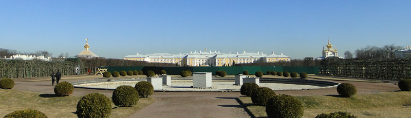 Jardines superiores de Peterhof