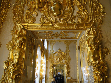 Detail of doors in Catherine Palace