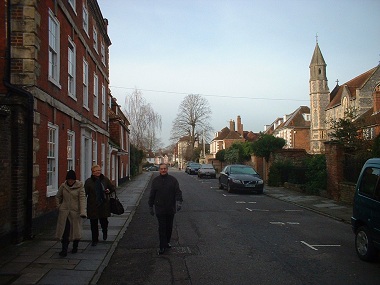 Walking by Salisbury